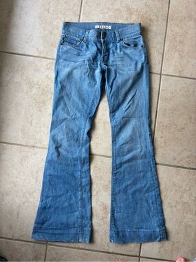 J Brand Women's Medium Blue Flare Jeans